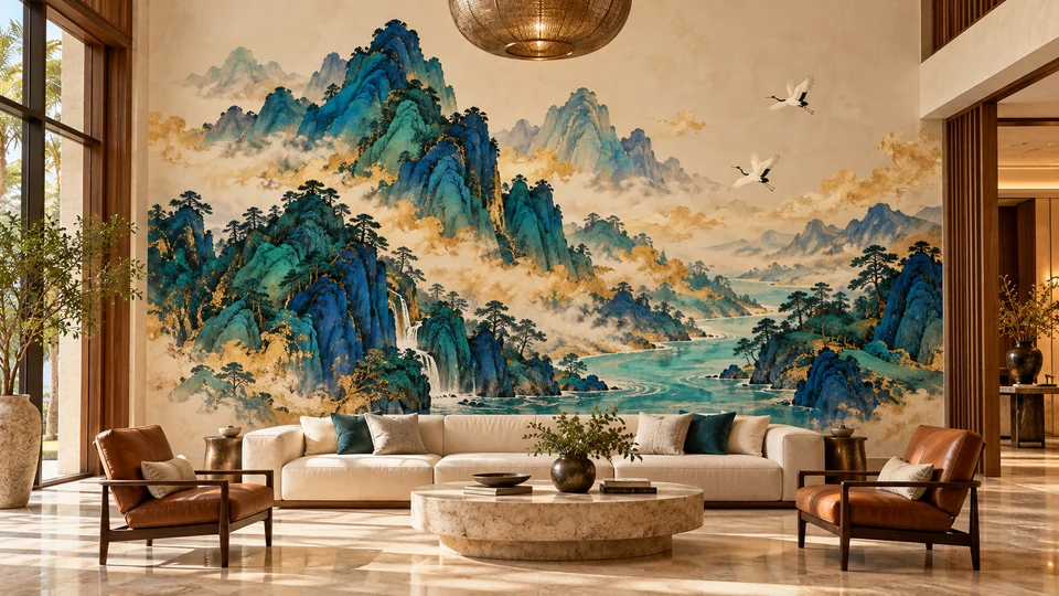 Hospitality wall art inspiration