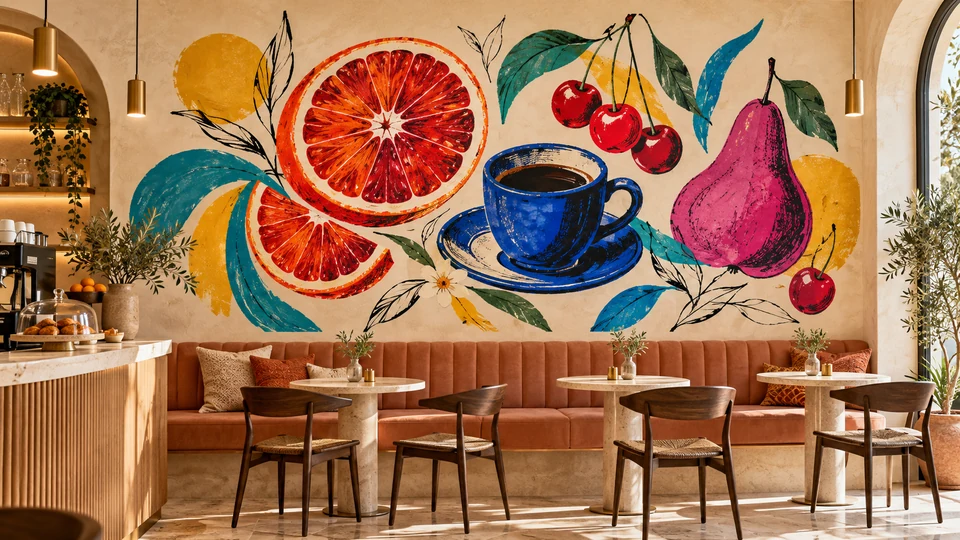 Retail & F&B wall art inspiration